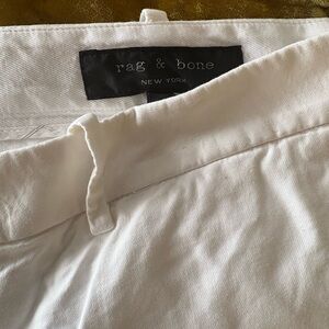 Rag & Bone Cream Trousers